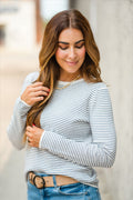 Striped Sweater Tee