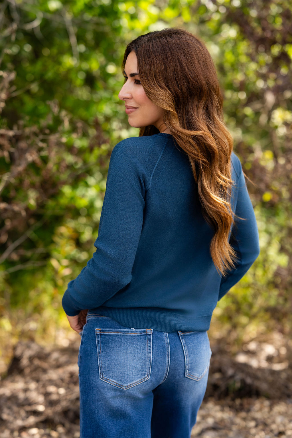 Henley Knit Sweater