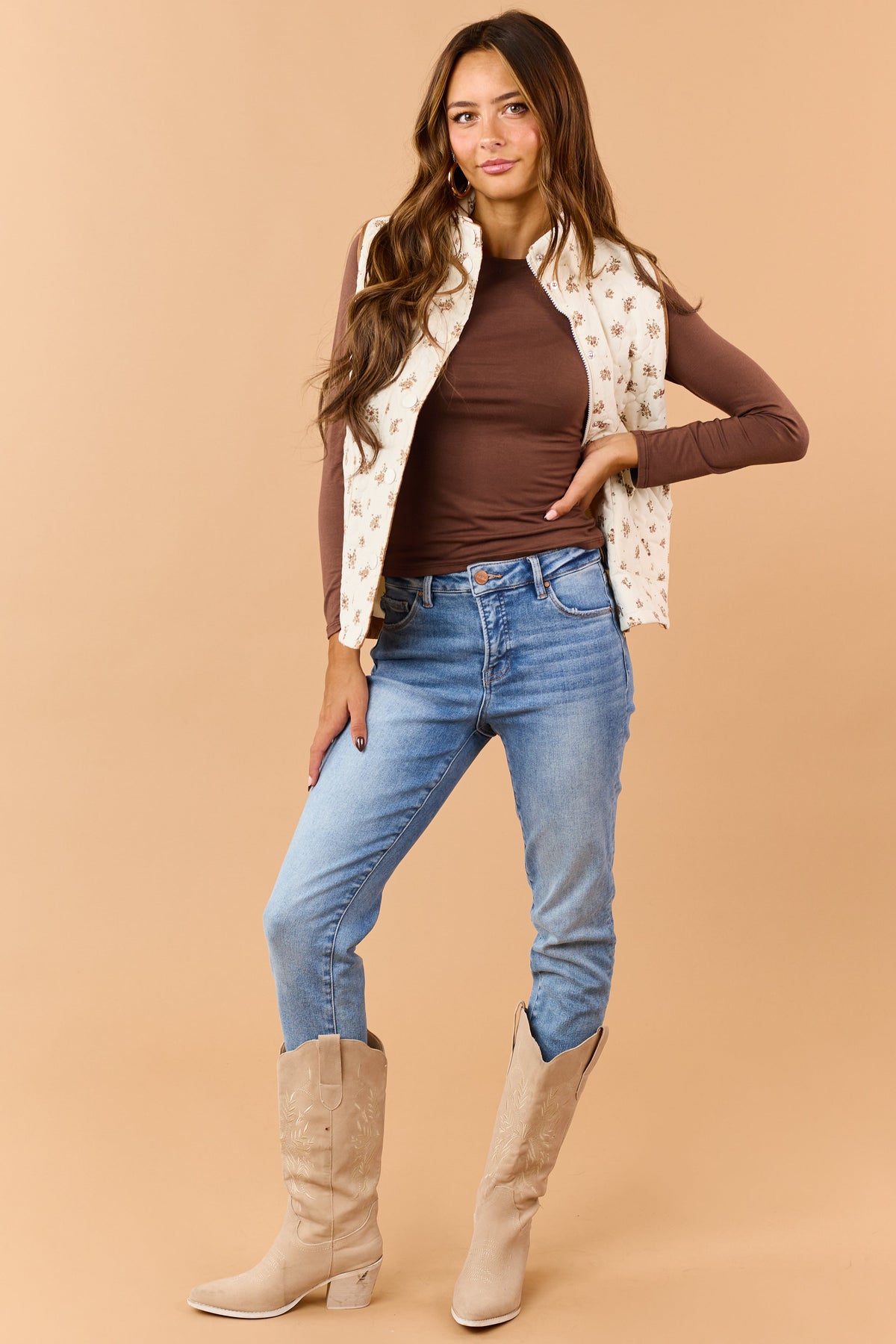 Double Layer Knit Top